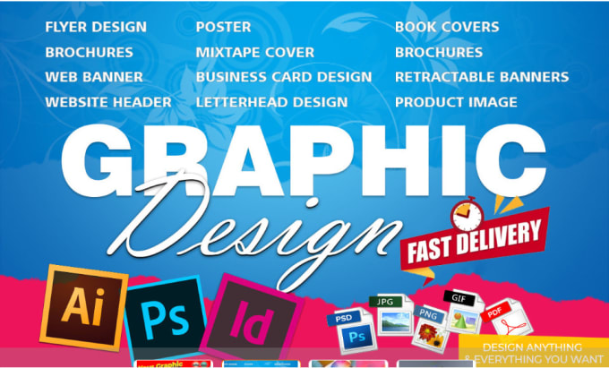 Gig Preview - Design and create professional quality graphics you need