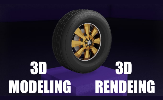 Gig Preview - Do 3d modeling and 3d rendering of your any product