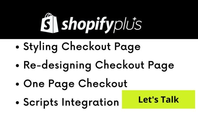 Gig Preview - Customize shopify checkout using extensibility apps