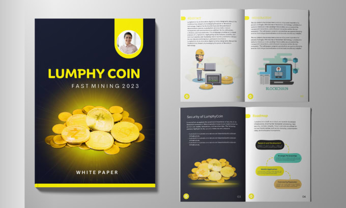 Gig Preview - Design white paper or white paper crypto, ico and blockchain