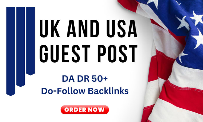 Gig Preview - Publish high authority guest posts on UK and USA websites