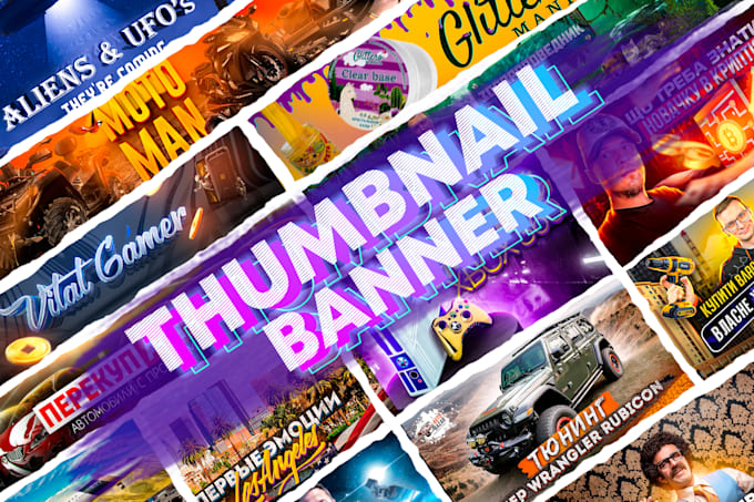 Gig Preview - Design banner, thumbnail for youtube