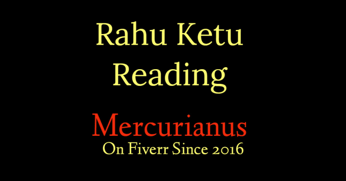 Gig Preview - Do rahu ketu in depth vedic astrology reading