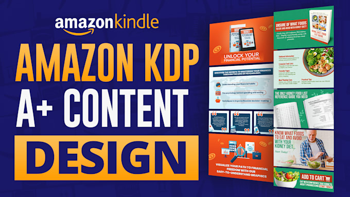 Gig Preview - Design captivating amazon a plus content for your KDP book