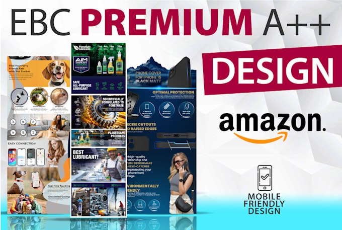 Gig Preview - Do dynamic amazon ebc premium design amazon, enhanced brand content, a plus plus