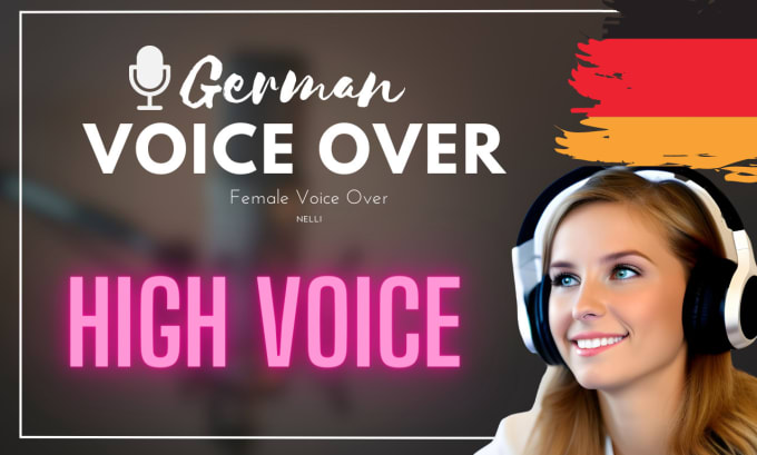 Bestseller - record a professional female german voice over