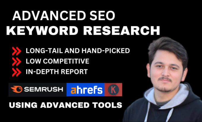 Gig Preview - Advanced SEO keyword research and competitor analysis