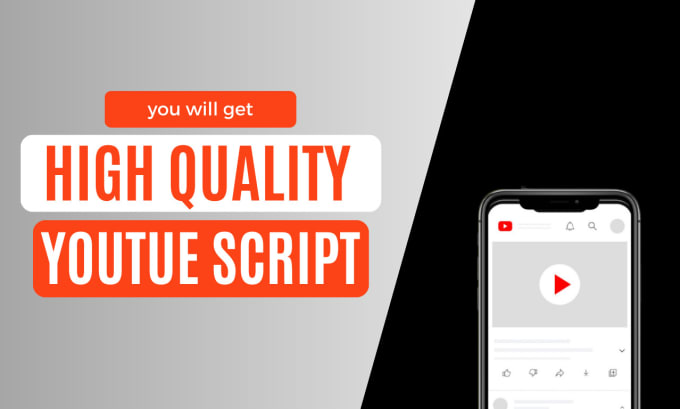 Gig Preview - Elevate your youtube content with engaging scripts