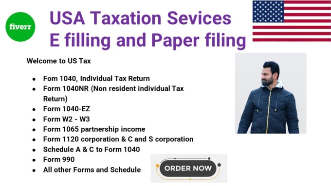 Gig Preview - Prepare and e file USA personal tax return and corporate tax return