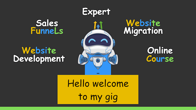 Gig Preview - Build and design ghl gohighlevel landing page sales funnels website