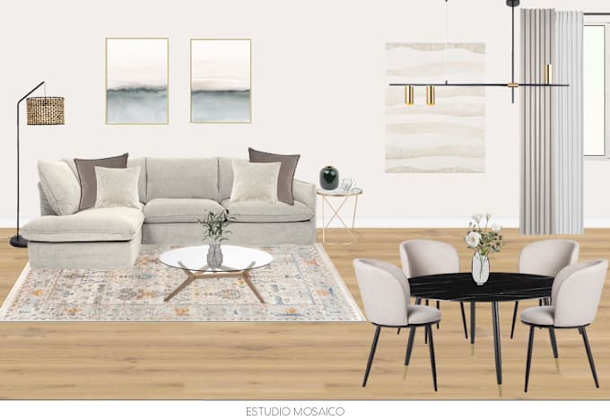 Gig Preview - Design your room with a custom moodboard and shopping list