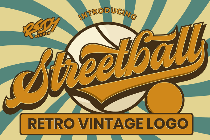 Gig Preview - Do a retro vintage logo design