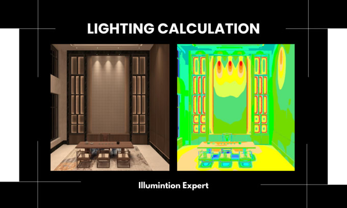 Gig Preview - Do lighting calculation and design layout using dialux