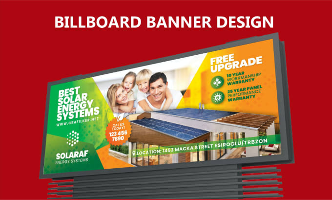 Gig Preview - Design print ready billboard, signage and rollup banners