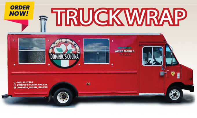 Gig Preview - Design stylish food truck wrap, food trailer wrap, or food van wrap design