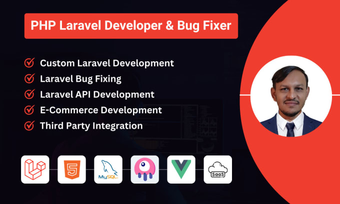 Gig Preview - Do professional laravel web application development