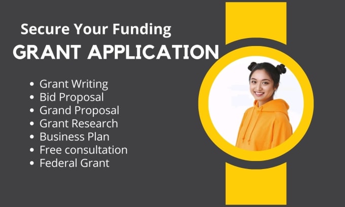 Gig Preview - Grant research, write grant proposal, grant writing, business plan