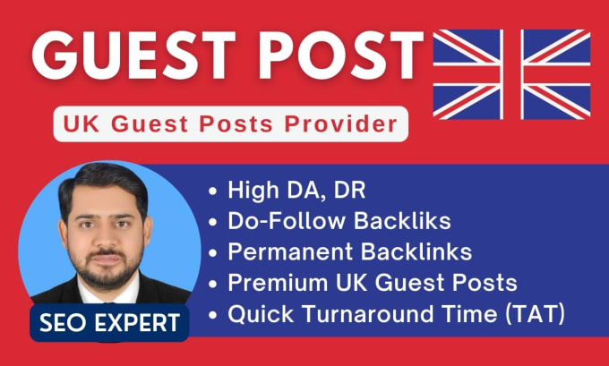 Gig Preview - Publish UK admin guest posts on high da blogs