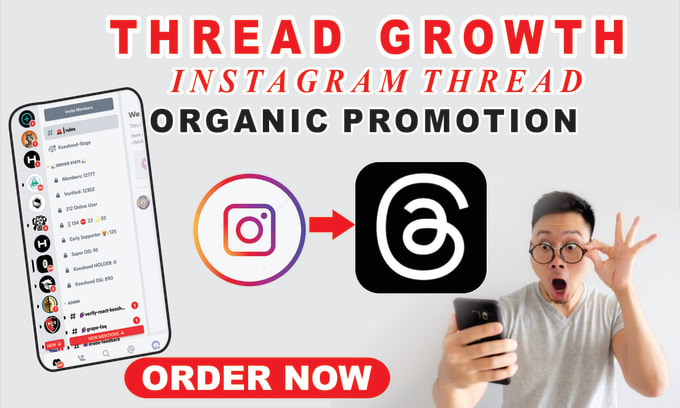 Bestseller - build instagram threads followers, thread organic grow