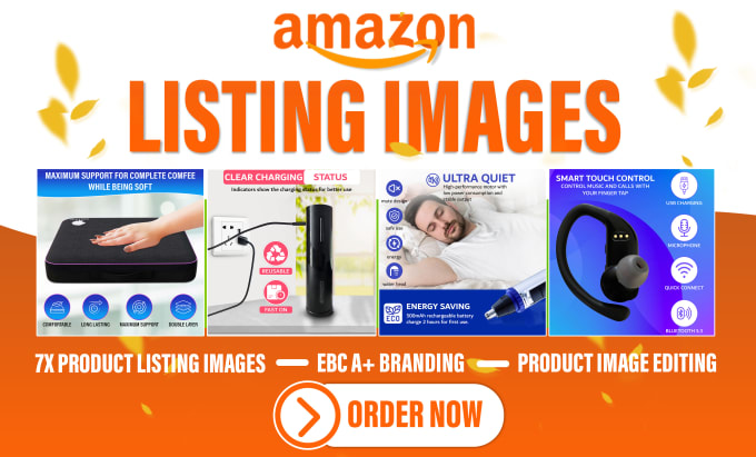 Gig Preview - Design amazon listing images,amazon photo editing, ebc a plus content