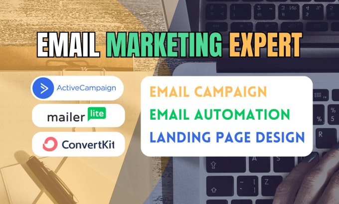 Gig Preview - Setup email automation activecampaign, mailerlite, convertkit