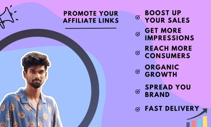 Gig Preview - Manually promote your affiliate links with max sales