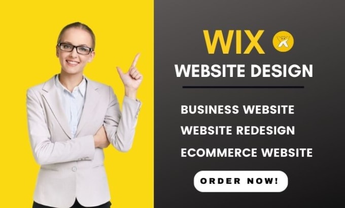 Gig Preview - Create wix website design or redesign wix website and wix ecommerce