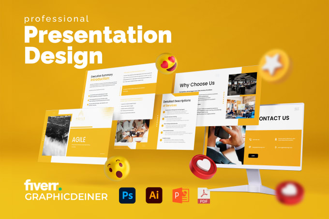 Gig Preview - Design modern and professional powerpoint presentation