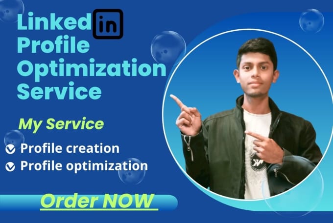 Gig Preview - Professionally your linkedin profile optimization and create