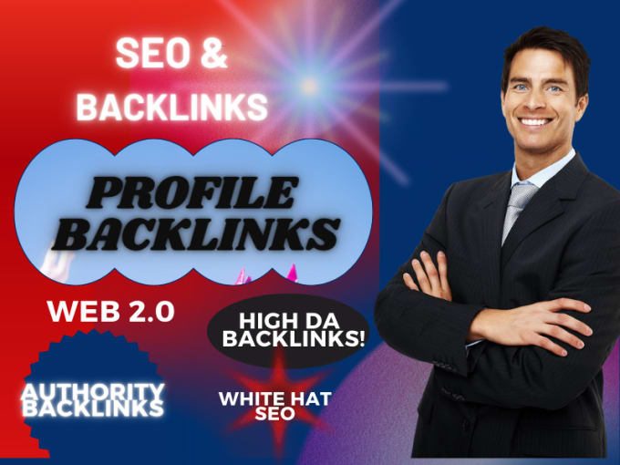 Gig Preview - Create profile backlinks for your site whitehat seo link building