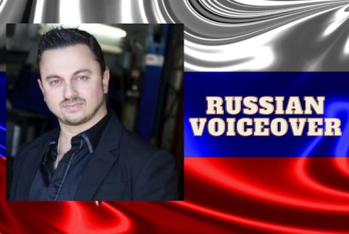 Gig Preview - Be your russian voiceover actor