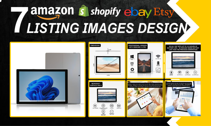 Bestseller - design amazon pictures, shopify ebay etsy product listing images, photo editing