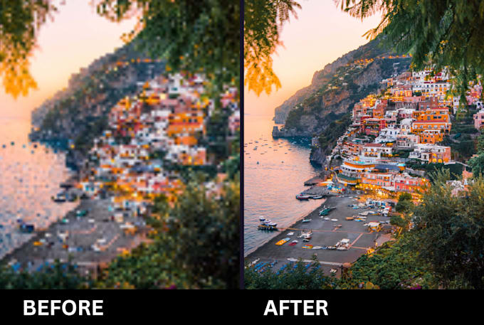 Gig Preview - Sharpen, increase resolution, and enhance your blurry images