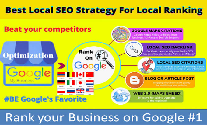 Gig Preview - Optimize and rank your google my business listing locally