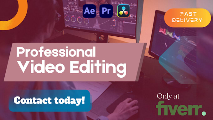 Gig Preview - Do engaging video editing in a day