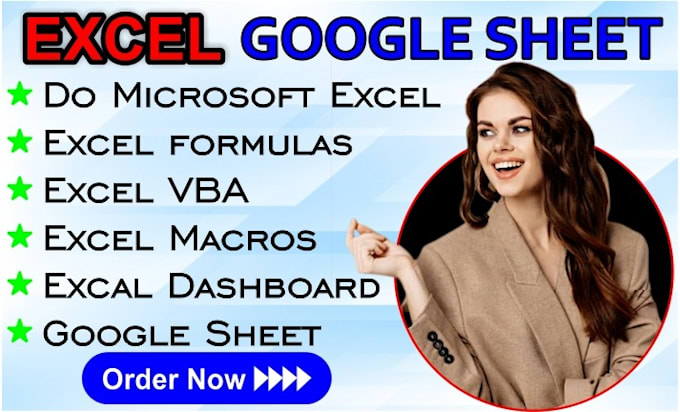 Gig Preview - Do microsoft excel, excel vba, macros, formulas, dashboard, google sheet script