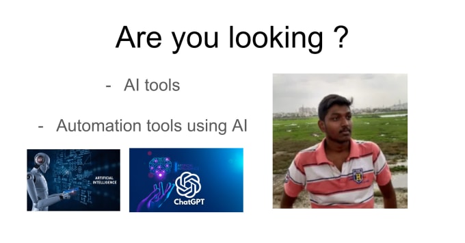 Gig Preview - Create ai agents using llm, frontend and backend