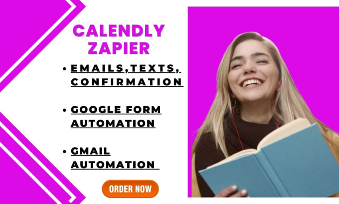 Gig Preview - Setup calendly appointment booking, calendly booking zapier automation