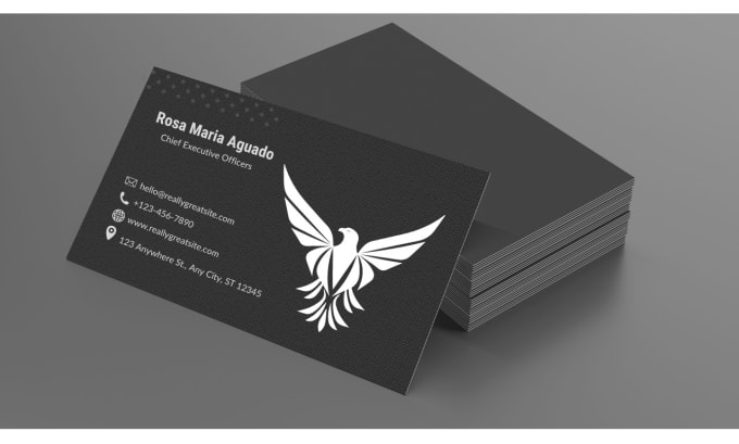 Gig Preview - Do a minimalist business card and logo design