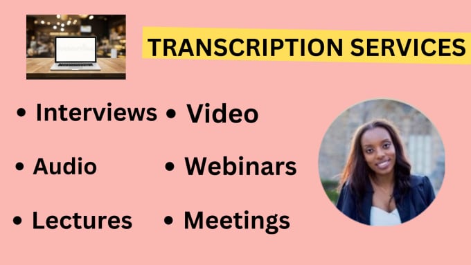 Gig Preview - Transcribe audio and do video transcription of english files within 6 hours