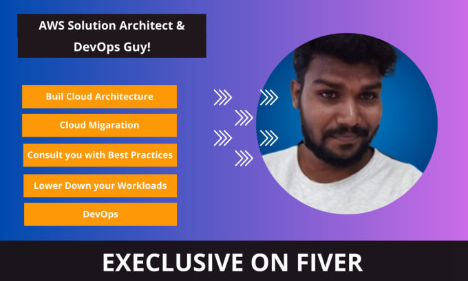 Bestseller - be your AWS solutions architect and devops engineer