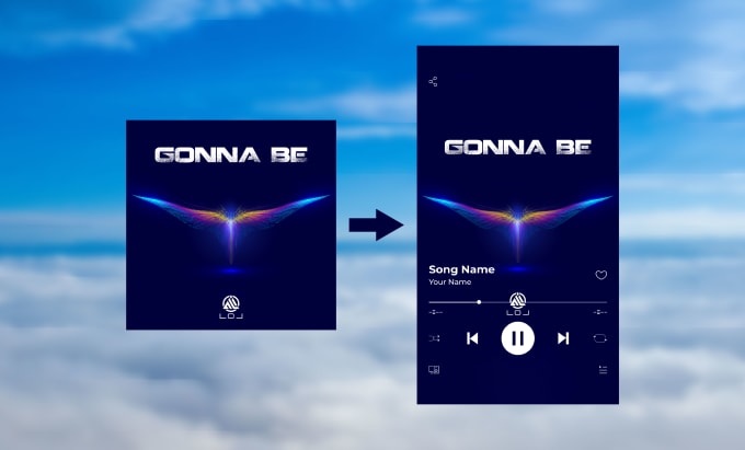 Gig Preview - Animate your album cover art for spotify canvas, mixtape