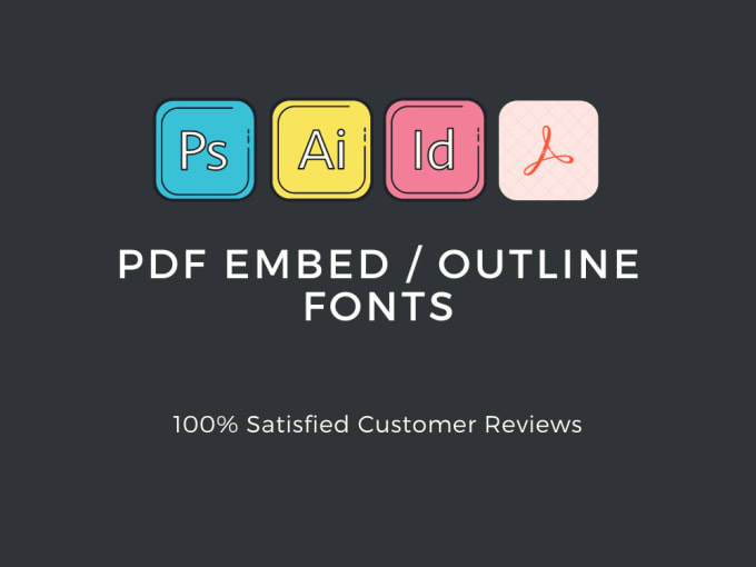 Bestseller - convert, embed your PDF file fonts