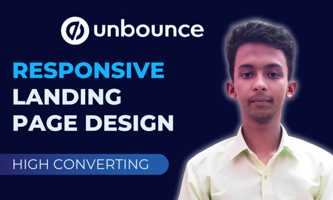 Gig Preview - Build unbounce landing page, unbounce landing page design or unbounce pages