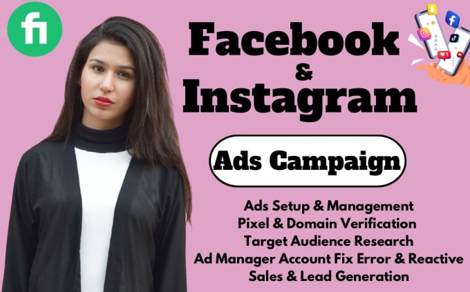 Gig Preview - Setup facebook and instagram ads for sales and leads