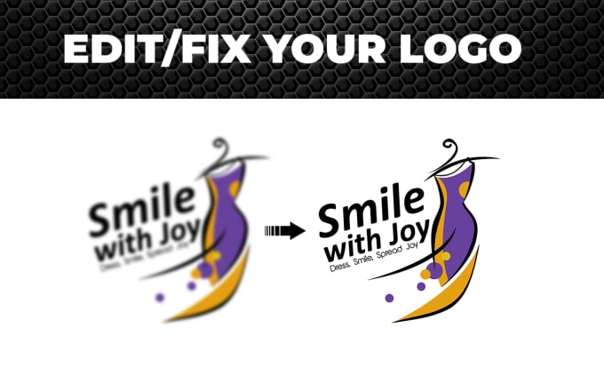 Gig Preview - Vectorize, edit, make transparent, or fix your logo