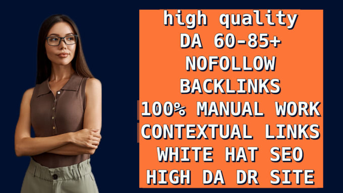 Gig Preview - Do 200 high da high de nofollow SEO quality backlinks for off site