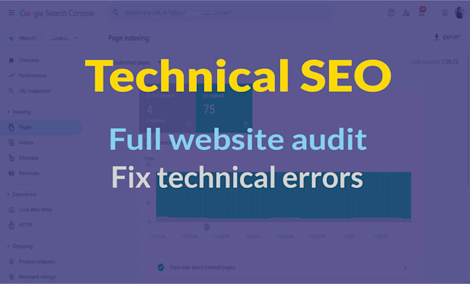 Gig Preview - Perform a detailed technical SEO audit and fix website errors