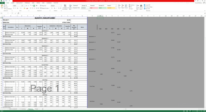 Gig Preview - Calculate the cost, the quantity, and the material