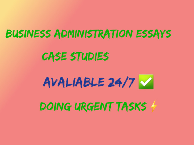 Gig Preview - Handle business management essays, reports and projects